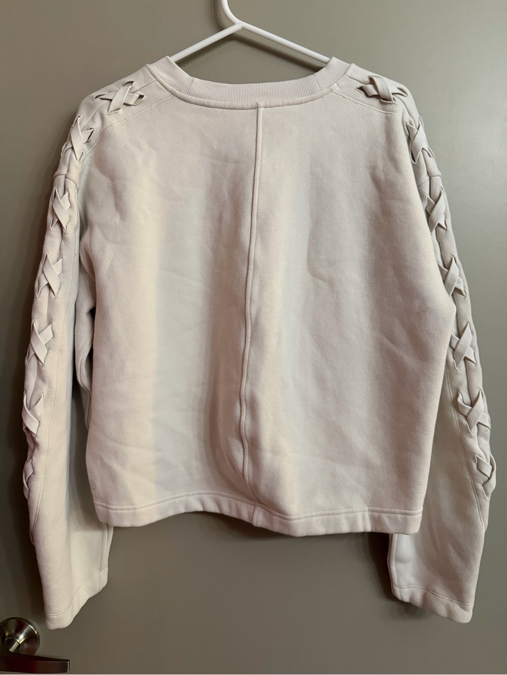 Lululemon Braided Sleeve Pullover